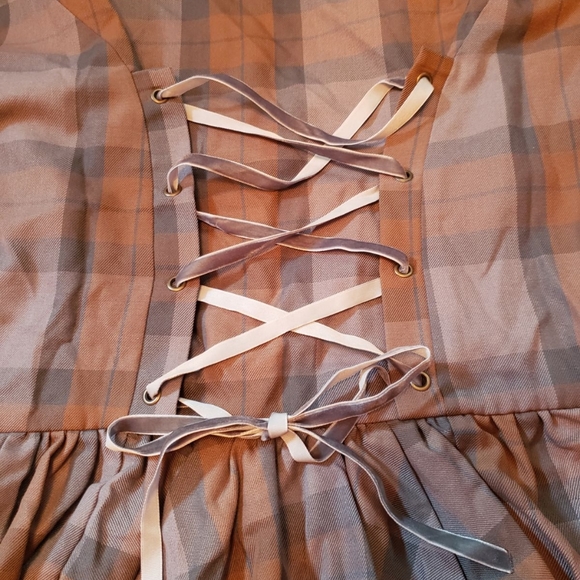 Outlander Laced Peplum Girls Jacket Plus Size Hot Topic Exclusive - Picture 11 of 13